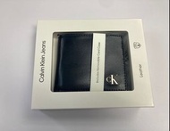 🇺🇸美國入口 （現貨）CK Calvin Klein Leather Men Wallet Black 男裝 男仔 男士 真皮 銀包 黑色 生日禮物