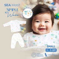 RIGEL & Co.- Small Sea - Baby Pajamas - Rigelnco