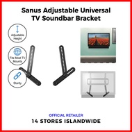 Sanus Universal Soundbar TV Wall Mount Bracket SA405