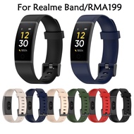 For Realme Band RMA199 Strap Silicone Band Sport Bracelet Replacement Watchband Wristband For Realme band/RMA199