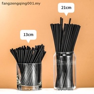 F1MY 500Pcs Disposable Cocktail Straws 21/13cm Black Long short Wedding Party Supplie f1my