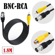 BNC Female Monitoring Cable BNC Female to RCA Female/Male (Yellow) Communication Cable Connection Ca