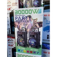 BLUETOOTH SPEAKER 12 INCH 30000W YE-1207