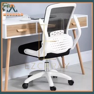 【Ready Stock】Office Chair Folding Mobile Ergonomic Computer Chair Study Chair Office Mesh Chair