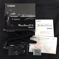 CANON PowerShot G7X Mark ii 8.8-36.8mm 1:1.8-2.8 輕巧數位相機 C051026
