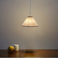 Fabric Petal Lampshade E27 Base Pendant Light Chandeliers Ceiling Shade Replacement 1m 2m 3m Cable F