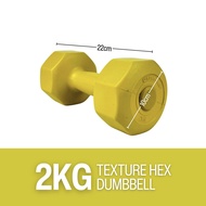 1PC 1KG / 1.5KG / 2KG / 2.5KG / 3KG Fitness Neoprene Dumbbell Hexagon Gym Exercise Home Weight Rando