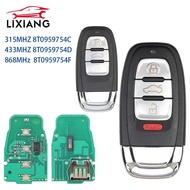 LIXIANG Smart Remote Key Semi Keyless 3/4BTN 315MHz/433MHZ/868MHZ 8T0 959 754C for For Audi Q5 A4L A