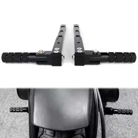For Honda Ruckus 50 (Zoomer) 2003-2024 Motorcycle Rider FootRest Foot Peg Lowering Brackets Highway 