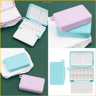 ST Mini Painting Box Paint Storage Box Leakproof Paint Container Paint Tray Travel Paint Holder Pain