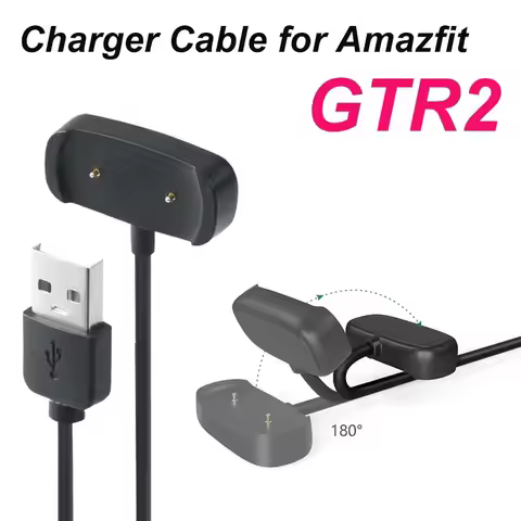 Charger for Amazfit GTS 4 Mini/Bip 3/ Bip 3 Pro/ Bip U Pro/GTS 2/ GTR 2/ GTS2 Mini/ GTS 2e/ T-Rex Pr