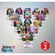 🇸🇬 YuMe Toy Disney 100 Ariel Encanto Dumbo Buzz Elsa Winnie the Pooh Surprise Capsule Series 2 Figur