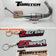 PERUT CHAMBER KNALPOT RS1 NINJA R/RR PERUT 40 STEP STANDAR NON COBRA