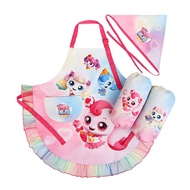 Catch! Teenieping Kids Apron Set – Apron, Arm Sleeves & Bandana