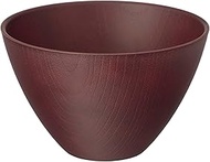 Sunlife 832790 Wood Grain Multi Bowl, Approx. 18.1 fl oz (510 ml), Diameter 5.0 x 3.1 inches (12.8 x