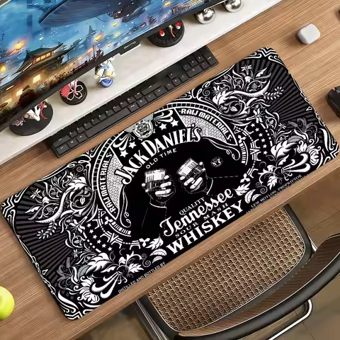 Brand J-Jack D-Daniels Mouse Pad Non-slip Rubber Computer Mat Gamer Balance Decoracion Deskmat Lapto