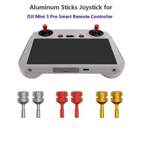 For DJI RC Controller Aluminum Sticks Joystick for DJI Mini 3 Pro Smart Remote Control Replacement T