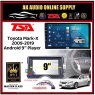 818 2+32GB◾TSA Toyota Mark X 2009 - 2019 Android 9'' inch DSP/QLED/CARPLAY Car Player Monitor