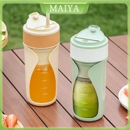 MAIYA Portable Juicer Cup Portable Juicer Mini Wireless Electric Juicer with Silicone Straw Office/F