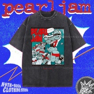 24h shipping N9THNOVA Punk Rock Washed Street Style T-Shirt, Unisex, Pearl Jam
