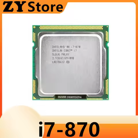 Intel Core i7 870 i7-870 2.9 GHz Quad-Core CPU 8M 95W LGA 1156