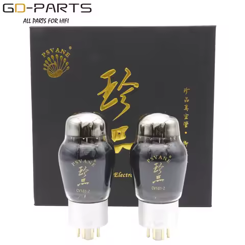 PSVANE CV181-Z Vacuum Tubes Replace 6SN7 6N8P CV181 Treasure Series Collector Edition Vintage Hifi A
