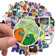 Camping Among Us sticker game waterproof Stickers Cute 50 Pieces