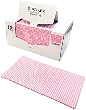 Kuraray Kraflex Countercloth ZN-611-100, Pack of 100 (Sold in 6 Boxes), 100% Rayon, Non-woven Fabric