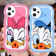 D-60 Donald Duck Transparent Casing for Realme 9i 9 Pro Plus C35 14X 14T C30 C31 14 5G Case
