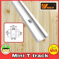 MINI MITER TRACK ALUMINIUM ALLOY T-TRACK WOODWORKING T-SLOT