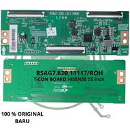 Ticon tcon t-con board hisense 55 inch RSAG7.820.11117/ROH