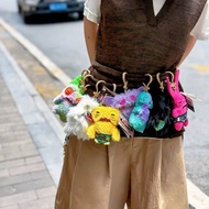 Big Teeth Ugly Cute Teeth Plush Keychain Pendant Funny Monster Plush Backpack Accessories Fuggler Mo