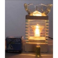 Aroma Therapy Decorative Lamp - Glass Block