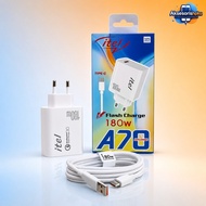 Charger Itel A70 180W For Usb C and Android Casan Itel A70 180W micro dam Type c