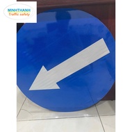 70cm non-transportation sign - zinc sheet - high quality 3M reflective - production company