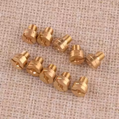 10pcs/Set Motorcycle Carburetor Carb Main Jet Fit for Mikuni 155 160 170 175 180 185 190 195 200 205