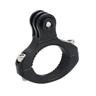 XT-XINTE Alloy Bike Motorcycle Handlebar Clamp Mount O Type Roll Bar Holder Bicycle Seatpost Clip for Gopro 10 9 8 7 Sport Camera