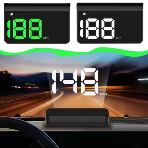 M2 Head Up Display Speedometer KMH/MPH Car Universal GPS HUD USB Cable Plug & Play Beidou Dual Satel
