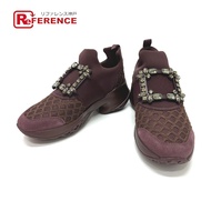ROGER VIVIER Vivran 織布水晶運動鞋