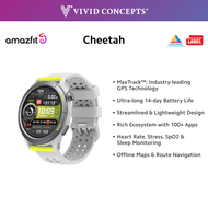 [New Arrival] Amazfit Cheetah (Round) | 1.39” AMOLED HD Display | 150+ Sports Modes | 5 ATM Water Resistance | Ultra-Long 14-Day Battery Life - Original Amazfit Malaysia Warranty