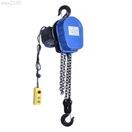 Electric chain hoist 220V 1T 6M small crane electric hoist chain hoist lift hoist construction small