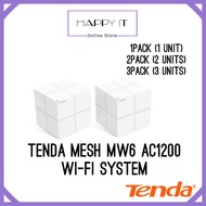 Tenda MW6 AC1200 Whole Home Mesh WiFi Router System and Reliable Mesh Wifi