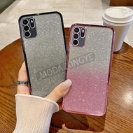 For OPPO Reno 6Z Case Electroplating Soft Glitter TPU Back Cover OPPO Reno 6Z CPH2237 Phone Casing For Girl Woman