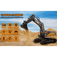 HUINA 1592 RC Excavator 1/14 2.4G 22CH