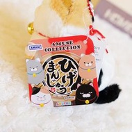 現貨 批發批發日本amuse正版三色胡子貓咪饅頭貓可愛公仔玩偶毛絨包掛件小掛飾
