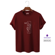 Amazon Clothing T-Shirt T-Shirt Distro Short Sleeve Flower Manila Text Print Premium Quality Tops Men Women Cheapest T-Shirt Printing