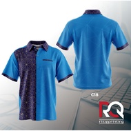 New Design C18 Baju Korporat Baju Kemeja Batik RQ Apparel 2022
