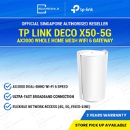 TP Link Deco X50-5G AX3000 Whole Home Mesh WiFi 6 Gateway