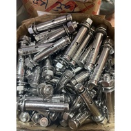 304 Stainless Steel Lock 8x60, 8x80, 8x100 Canopy M8 key 13
