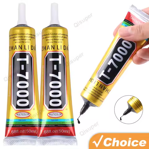 Black Glue Cellphone Screen Display Repair Contact Epoxy Adhesive E7000 Transparent Leather Silicone
